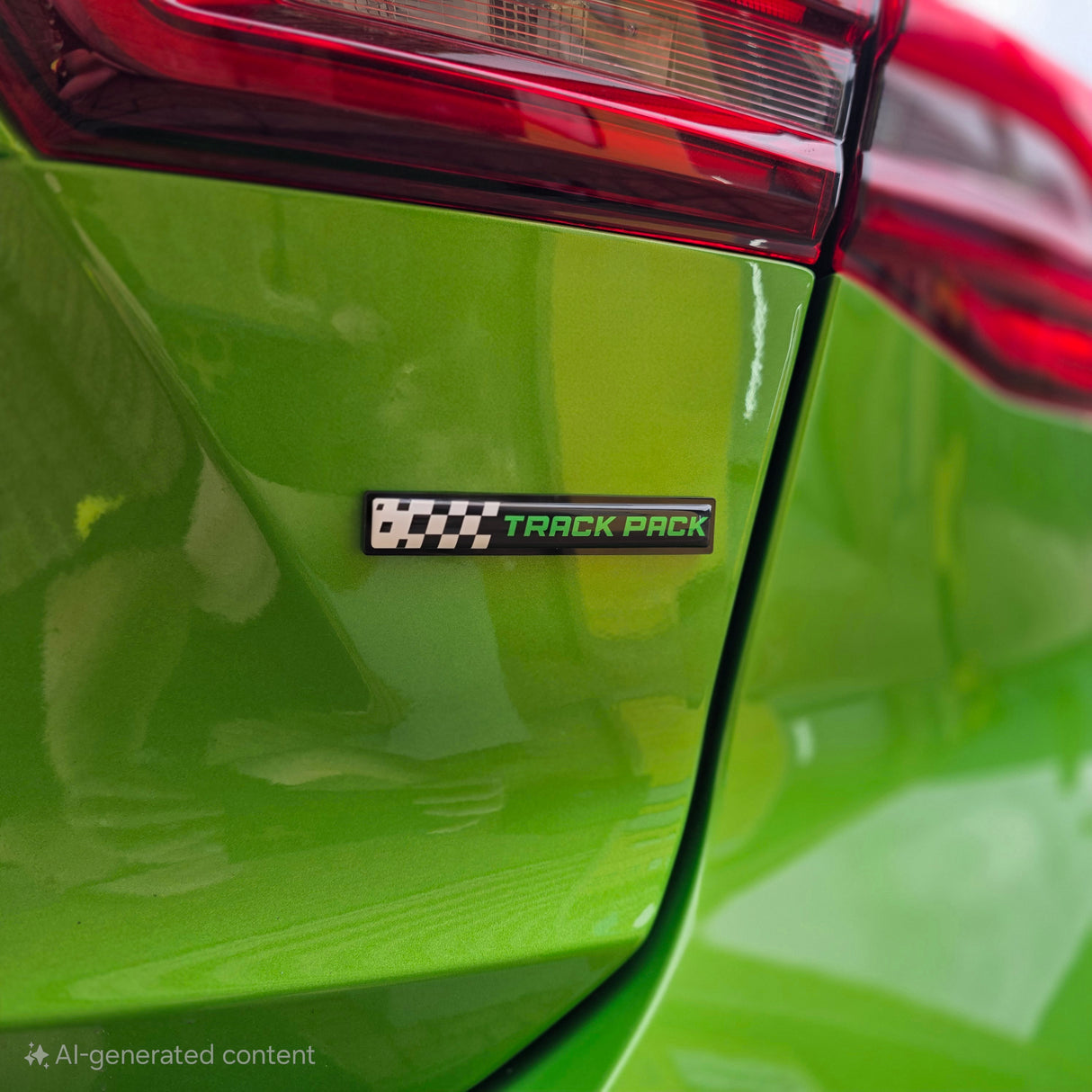 Mk4 Focus "Track Pack" Boot Lid Gel Badge