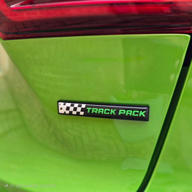 Mk4 Focus ’Track Pack’ Boot Lid Gel Badge - Exterior Gel Badges