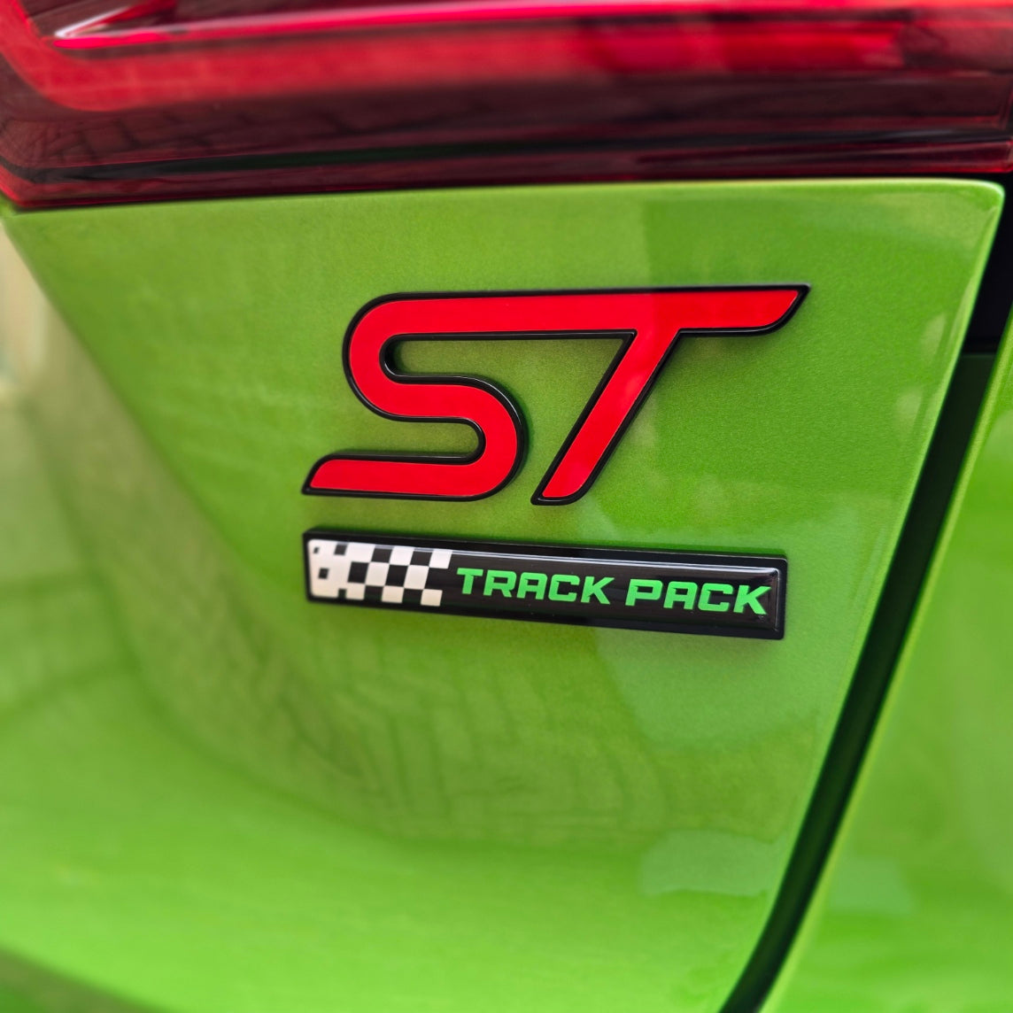 Mk4 Focus "Track Pack" Boot Lid Gel Badge