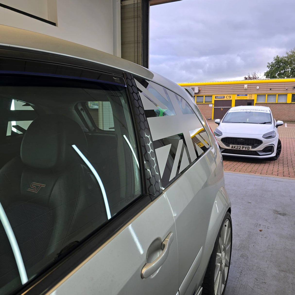 MK6 Fiesta B Pillar Decals - 3 Door Only (Pair)