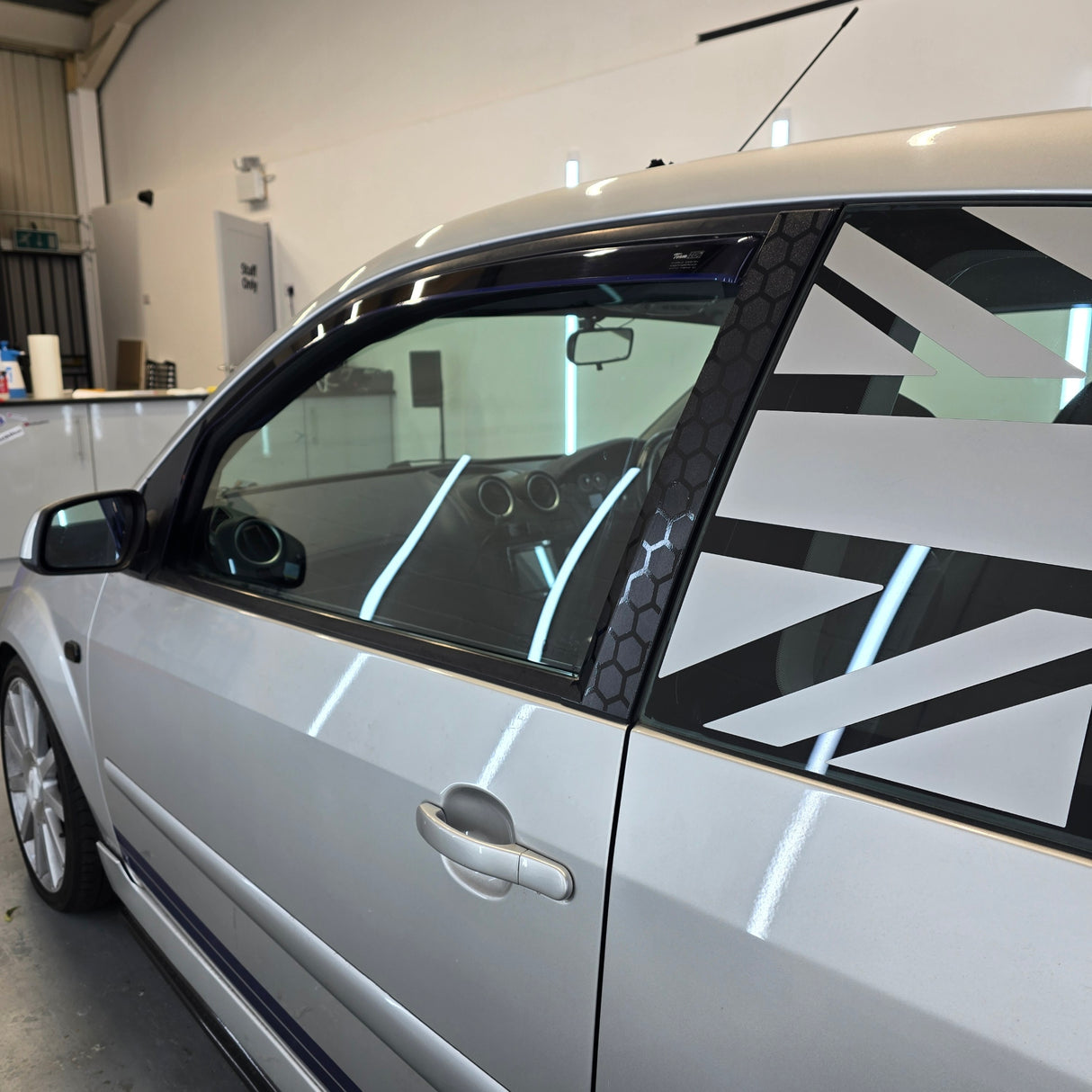 MK6 Fiesta B Pillar Decals - 3 Door Only (Pair)