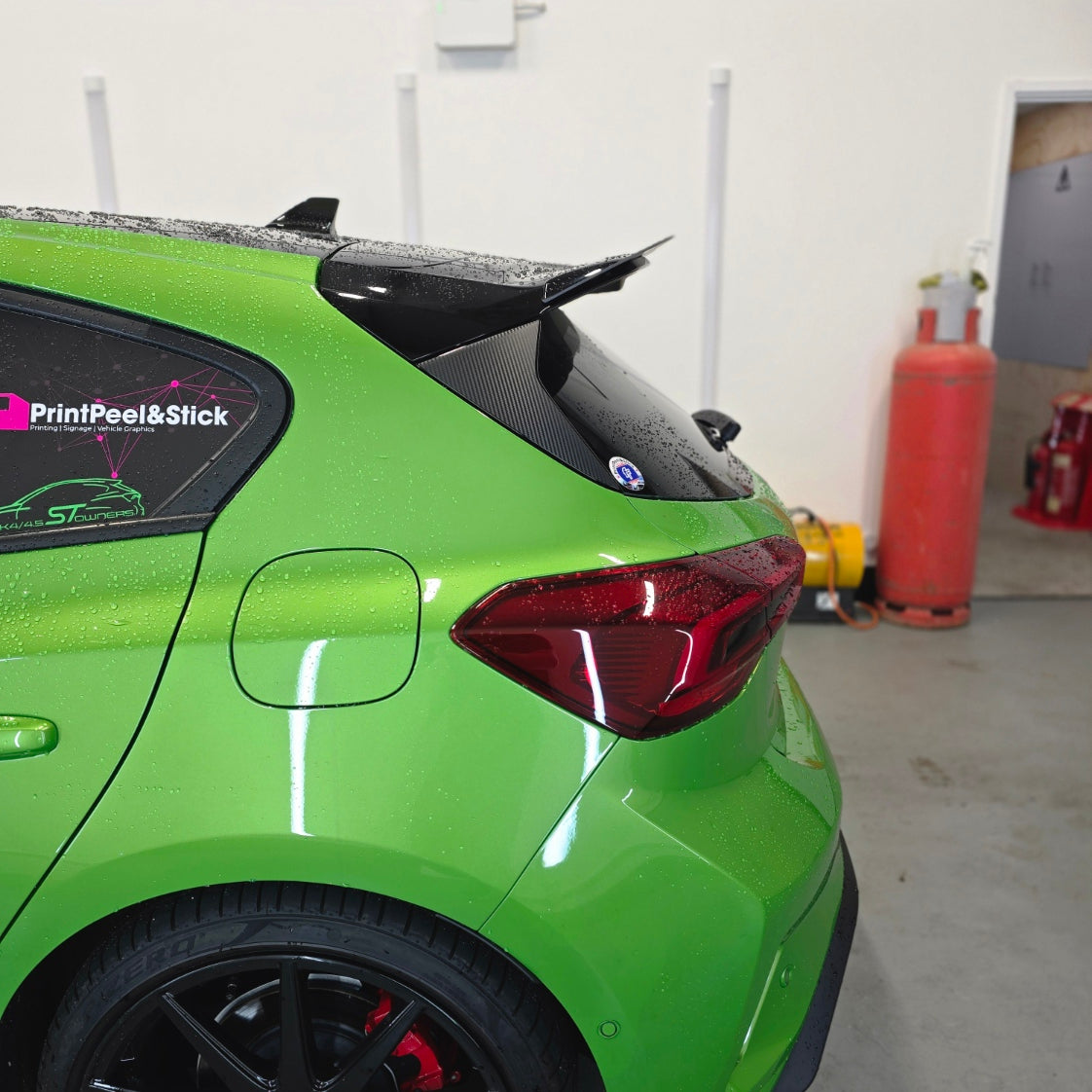 MK4 & 4.5 Focus ST Boot Lid Side Panel Decals - Hatchback ST only