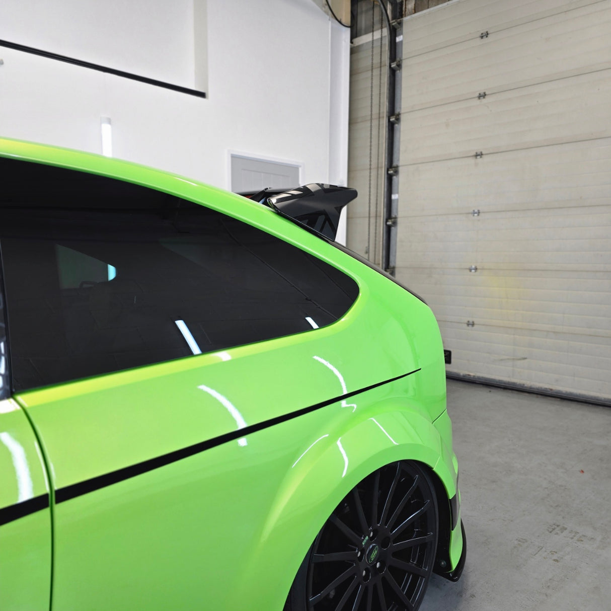 Mk2 Focus RS Rear Spoiler Union Jack Flag Decal Set