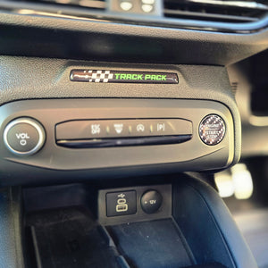 28mm "Engine Start Stop" Button Gel Badge