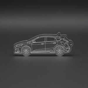 Vehicle Outline Keyring - Laser Cut & Engraved - Merchandise