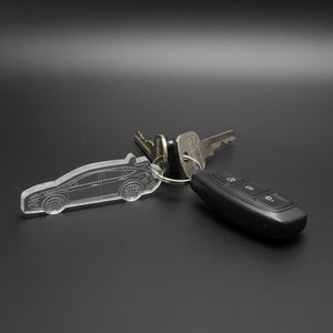 Vehicle Outline Keyring - Laser Cut & Engraved - Merchandise