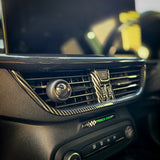 Carbon Fibre Look Air Vent Trim for MK4 / MK4.5 Focus - Sync 4 Models Only | CEUK - Aesthetic Upgrades