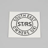 South East ST/RS Owners (UK) club decal Sticker - Round Style - Club Decals / Stickers