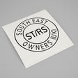 South East ST/RS Owners (UK) club decal Sticker - Round Style - Club Decals / Stickers