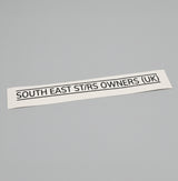 South East ST/RS Owners (UK) club decal Sticker - Long Style - Club Decals / Stickers