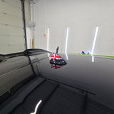 Shark Fin Aerial Flag Decal Sticker - Set of 2 - Sun Strips