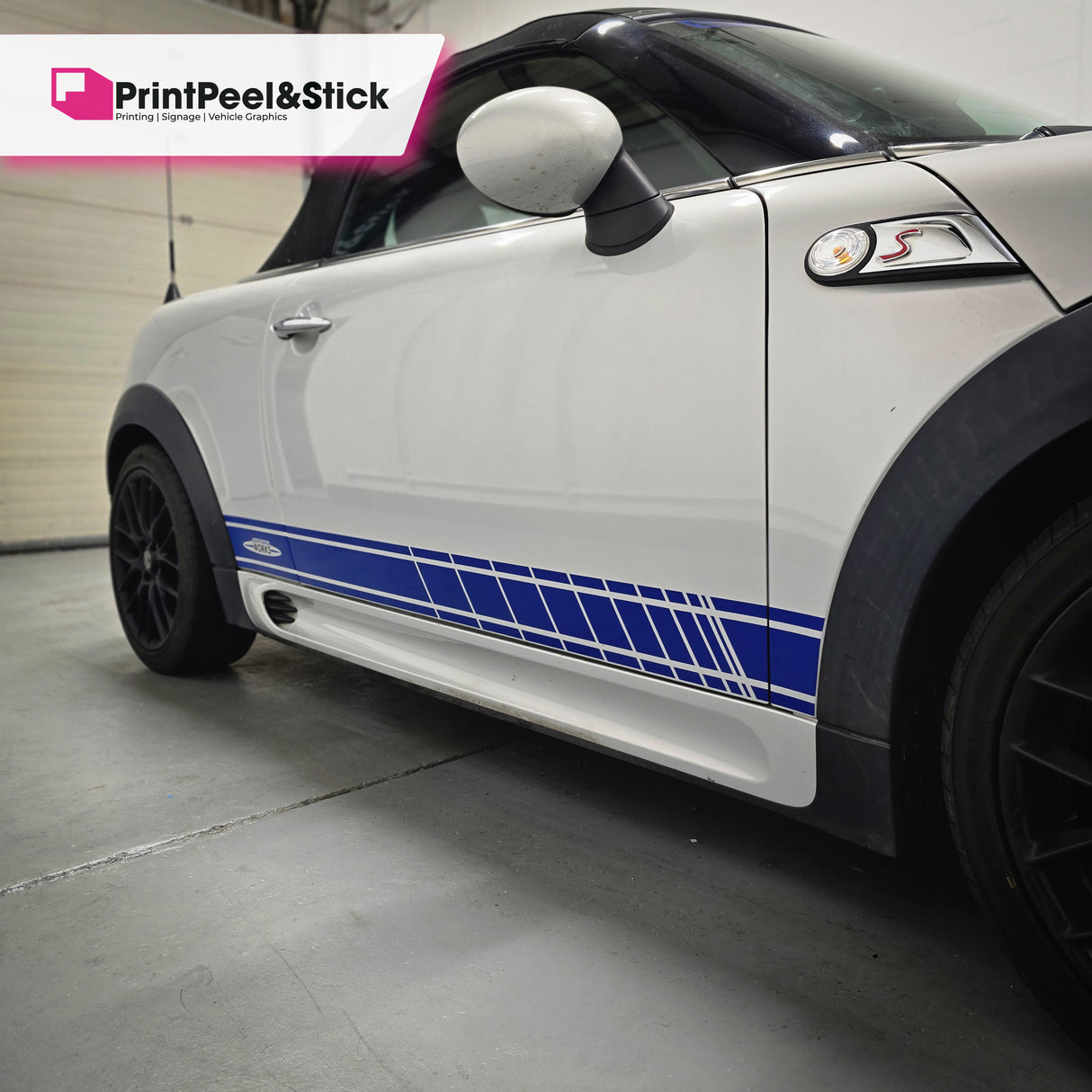 Universal Mini JCW Side Stripes