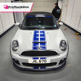 Mini R59 "Up and Over" Stripes