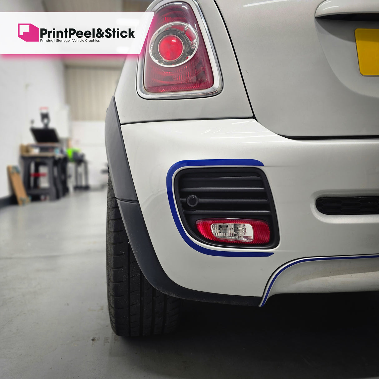 Mini R58 & 59 Front & Rear Quarter Decals
