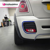 Mini R58 & 59 Front & Rear Quarter Decals