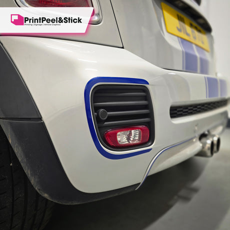 Mini R58 & 59 Front & Rear Quarter Decals