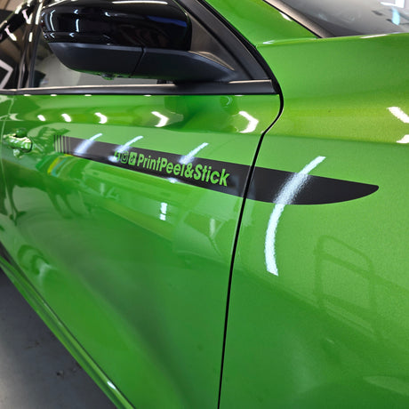 Vehicle Upper Side Splash Decal - Universal Fit