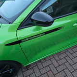 Vehicle Upper Side Splash Decal - Universal Fit