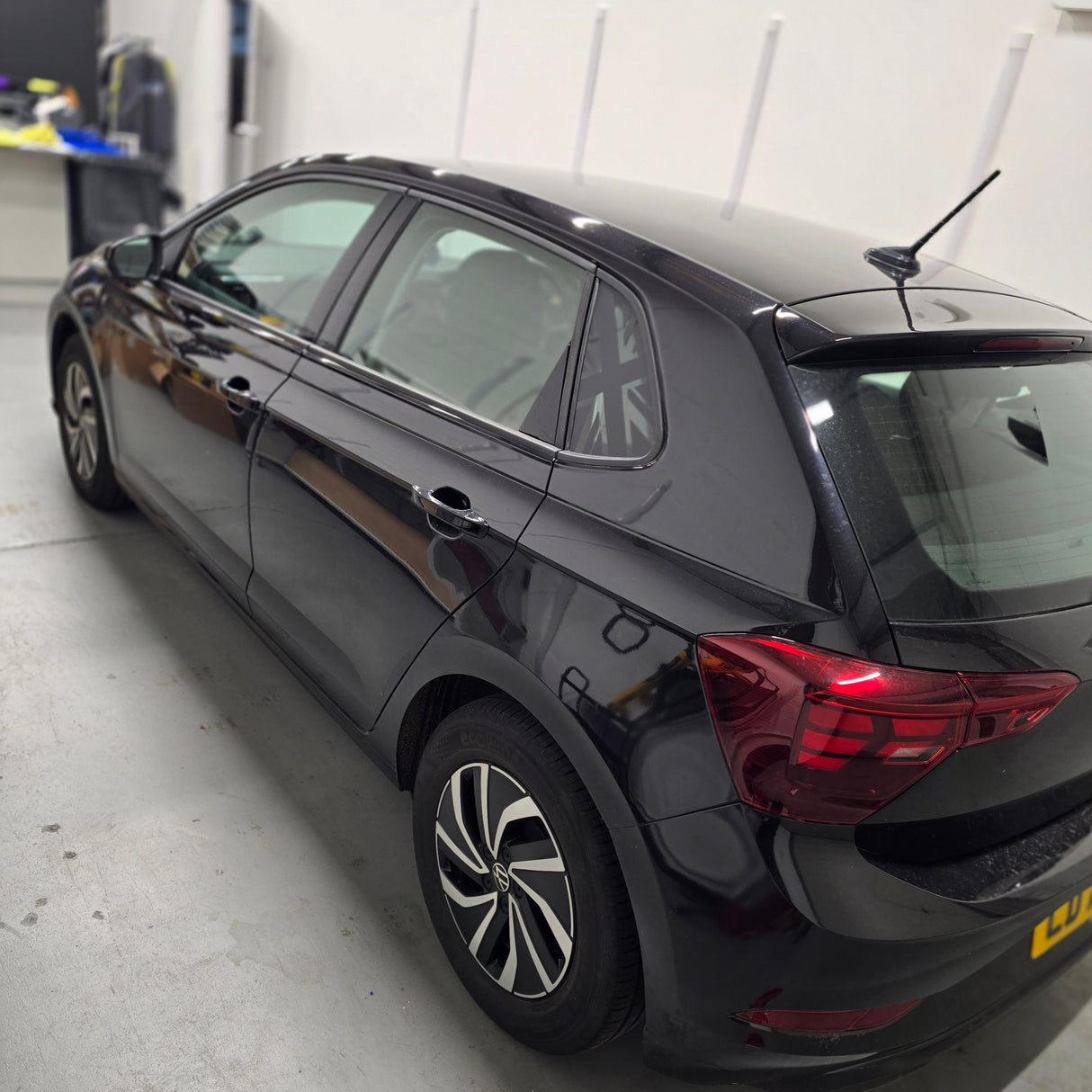 Mk6 VW Polo Rear Window Flag Decal Set (Pair)