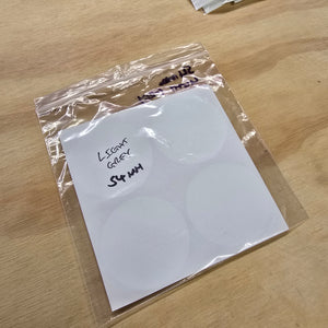 *Clearance* Sparco Centre Cap Gels - 54mm - Light Grey