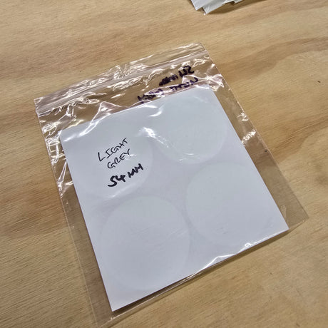 *Clearance* Sparco Centre Cap Gels - 54mm - Light Grey