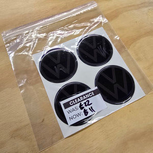 *Clearance* VW Centre Cap Gels - 65mm - Komatsu Grey