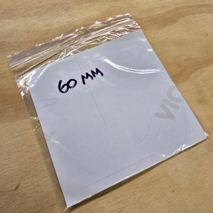 *Clearance* Rota Wheels Centre Cap Gels - 60mm - White