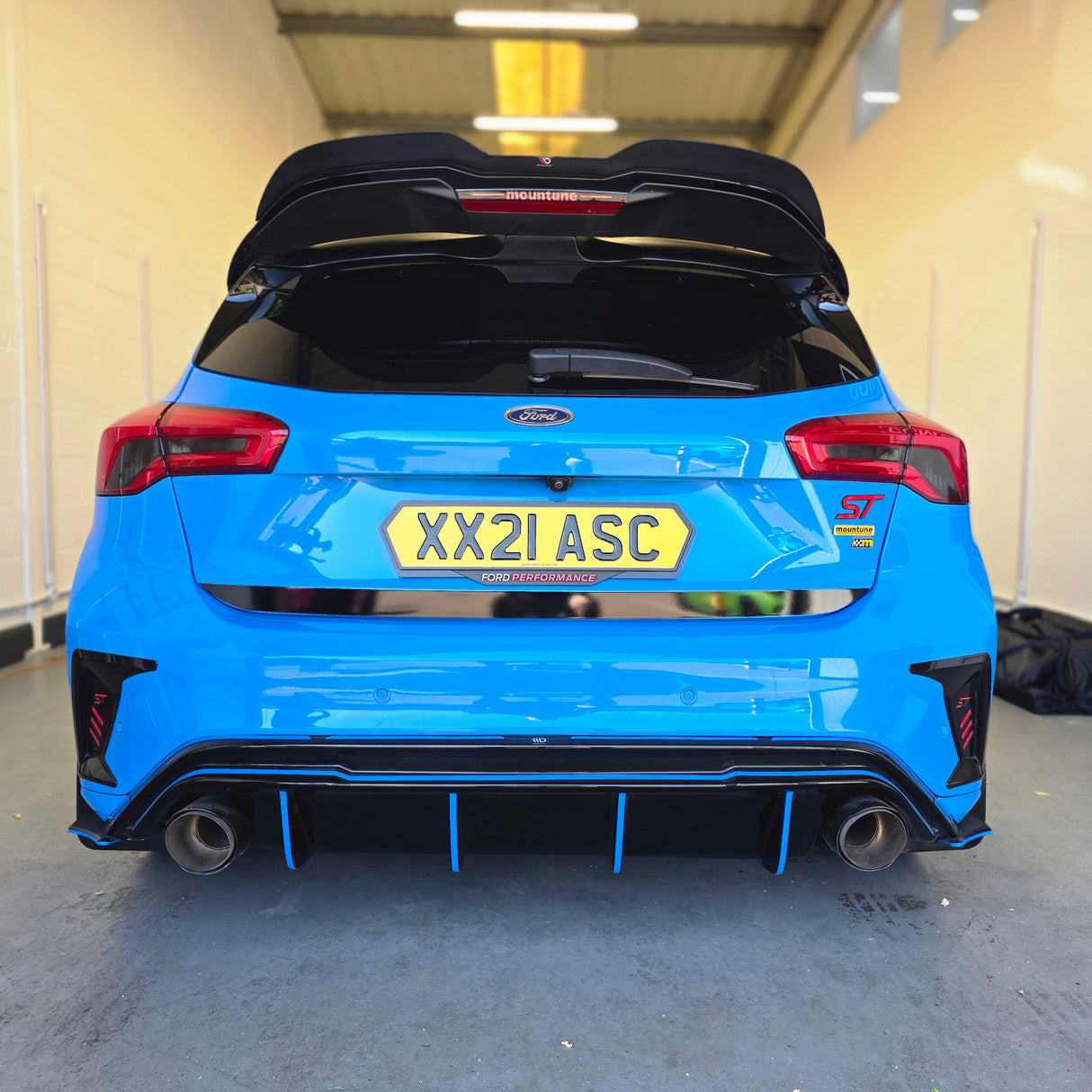 Sada vinylových obtisků spodního bočního pruhu Mk4 Focus – V2