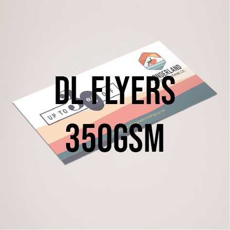 DL Flyers - 350gsm