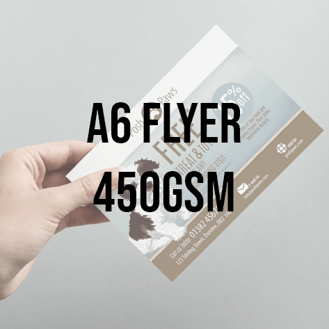 A6 Flyers - 450gsm