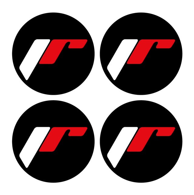 Wheel Centre Cap Gels (Set of 4) - Japan Racing - Centre Cap Gel Badges - Alloy Wheel Brands