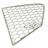 MK4 / 4.5 Ford Focus Rear Quarter Window Panels - HEX Design (Multiple Choices)
