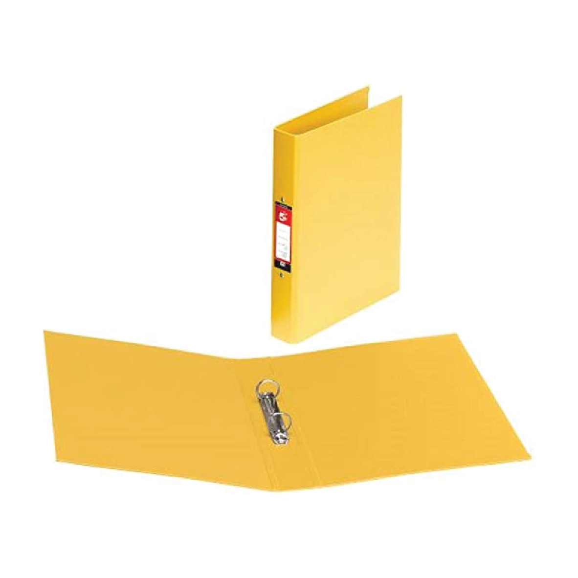 5 Star Office Ring Binder A4 Yellow