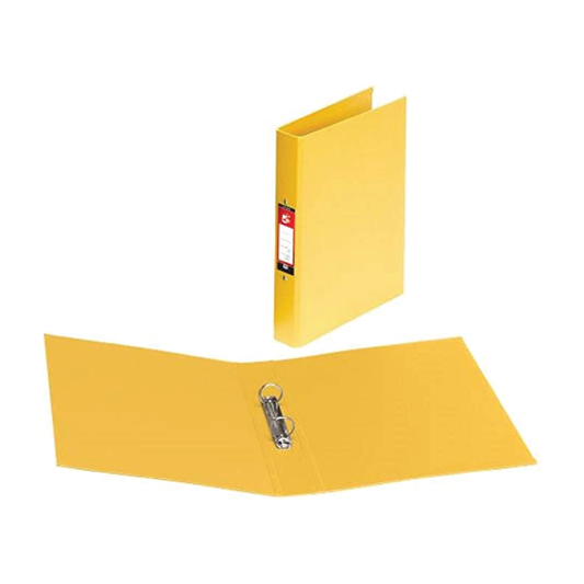 5 Star Office Ring Binder A4 Yellow