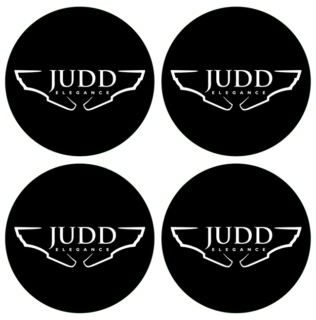 Wheel Centre Cap Gels (Set of 4) - Judd Elegance - Centre Cap Gel Badges - Alloy Wheel Brands