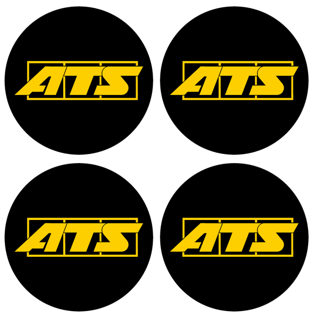 Wheel Centre Cap Gels (Set of 4) - ATS - Centre Cap Gel Badges - Alloy Wheel Brands