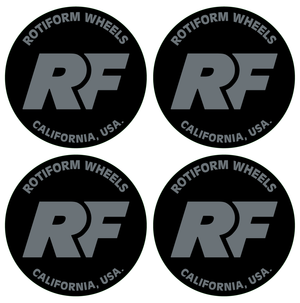 Wheel Centre Cap Gels (Set of 4) - Rotiform RF Logo