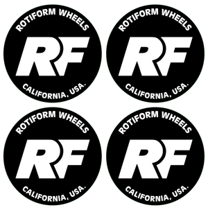 Wheel Centre Cap Gels (Set of 4) - Rotiform RF Logo