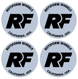 Wheel Centre Cap Gels (Set of 4) - Rotiform RF Logo