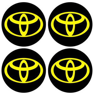 Wheel Centre Cap Gels (Set of 4) - Toyota
