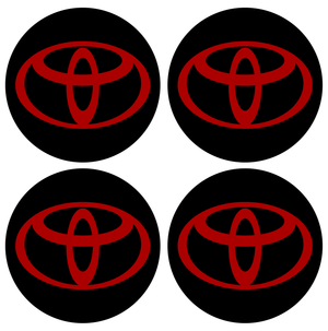 Wheel Centre Cap Gels (Set of 4) - Toyota