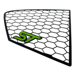 MK4 / 4.5 Ford Focus Rear Quarter Window Panels - HEX Design (Multiple Choices)