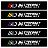 AJ Motorsport Sunstrip - AJ Motorsport Merchandise