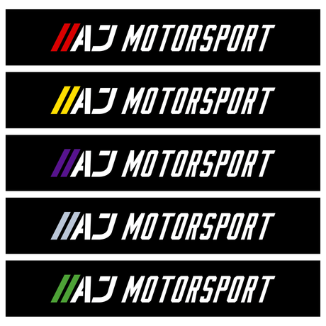 AJ Motorsport Sunstrip - AJ Motorsport Merchandise