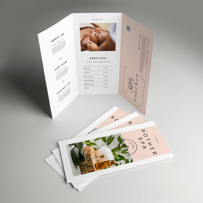 150GSM DL C-Roll Folded Leaflets