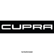 SEAT Cupra Sunstrip Text - Text Only - Sun Strip Text