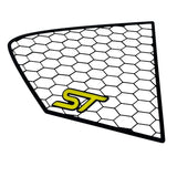 MK4 / 4.5 Ford Focus Rear Quarter Window Panels - HEX Design (Multiple Choices)