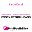 Essex Petrolheads Large Club Decal (Single Decal) - Club Decals / Stickers