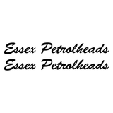 Essex Petrolheads club decals (Set of 2) - Various Sizes