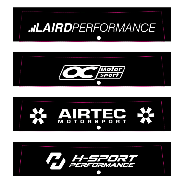 Extra Deep Sunstrip - Cut out logo - Mk8 / Mk8.5 Fiesta & Mk2 Puma - Sun Strips